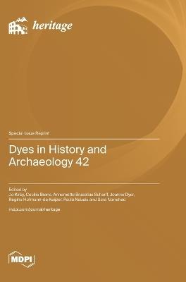 Dyes in History and Archaeology 42 - cover