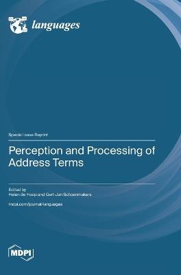 Perception and Processing of Address Terms - cover