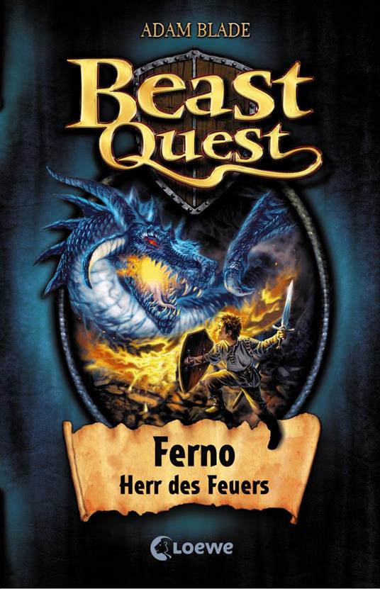 Beast Quest (Band 1) - Ferno, Herr des Feuers - Adam Blade,Petra Wiese - ebook
