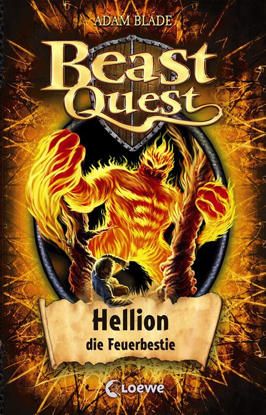 Beast Quest (Band 38) - Hellion, die Feuerbestie - Adam Blade,Loewe Kinderbücher,Sandra Lojahn - ebook