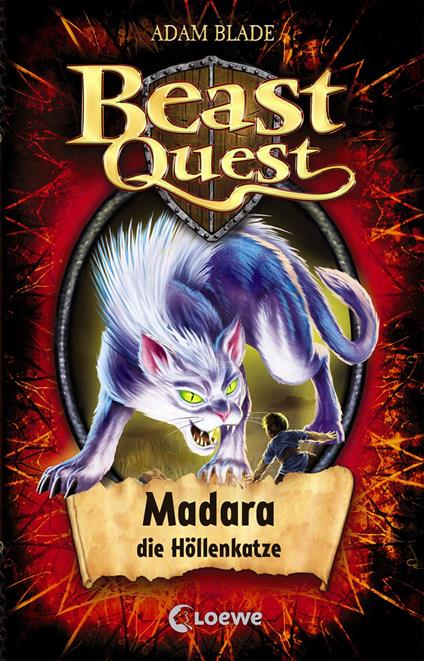 Beast Quest (Band 40) - Madara, die Höllenkatze - Adam Blade,Sandra Lojahn - ebook