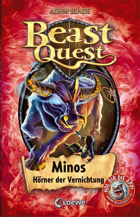 Beast Quest (Band 50) - Minos, Hörner der Vernichtung - Adam Blade,Loewe Kinderbücher,Sandra Margineanu - ebook