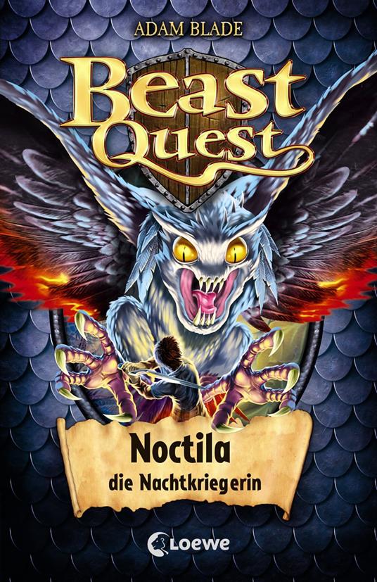 Beast Quest (Band 55) - Noctila, die Nachtkriegerin - Adam Blade,Sandra Margineanu - ebook