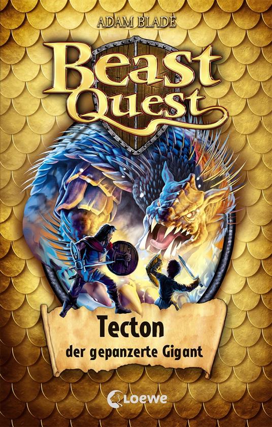 Beast Quest (Band 59) - Tecton, der gepanzerte Gigant - Adam Blade,Sandra Margineanu - ebook
