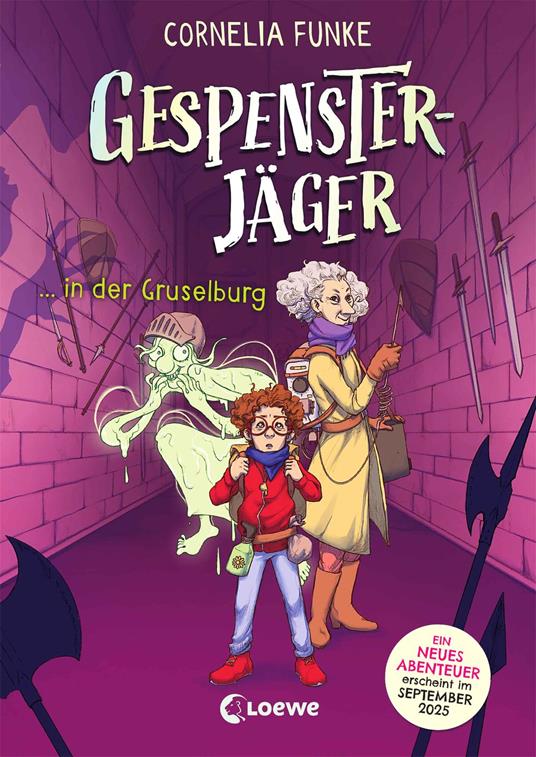 Gespensterjäger in der Gruselburg (Band 3) - Mit 8 neu illustrierten Farbseiten - Cornelia Funke,Franziska Blinde - ebook