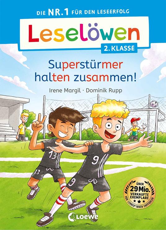 Leselöwen 2. Klasse - Superstürmer halten zusammen! - Irene Margil,Dominik Rupp - ebook