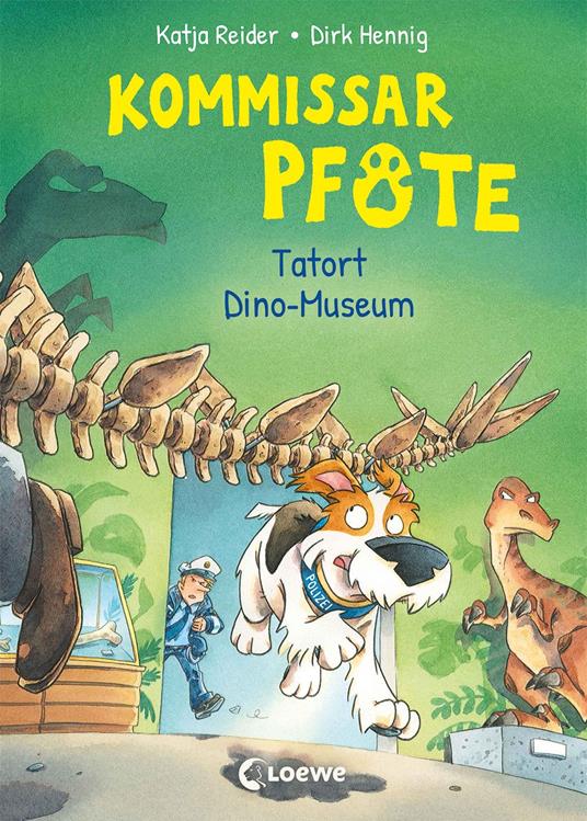 Kommissar Pfote (Band 9) - Tatort Dino-Museum - Katja Reider,Dirk Hennig - ebook