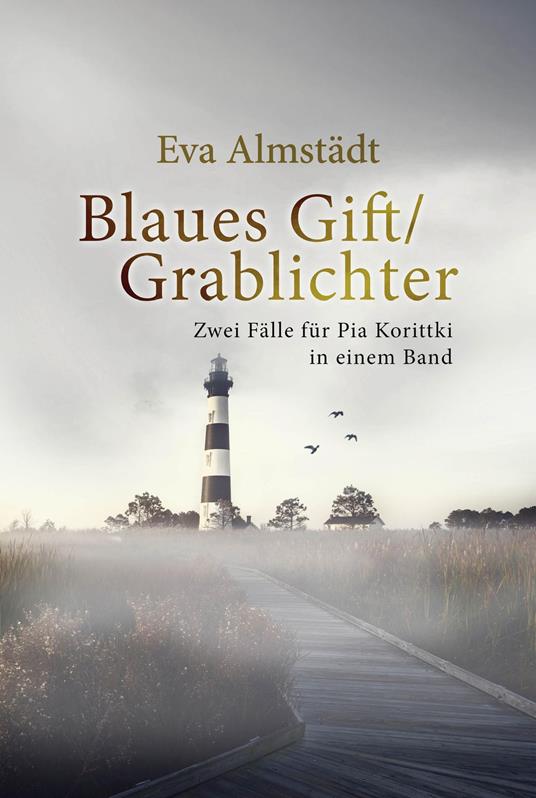 Blaues Gift / Grablichter