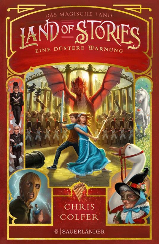 Land of Stories: Das magische Land - Eine düstere Warnung - Chris Colfer,Brandon Dorman,Fabienne Pfeiffer - ebook