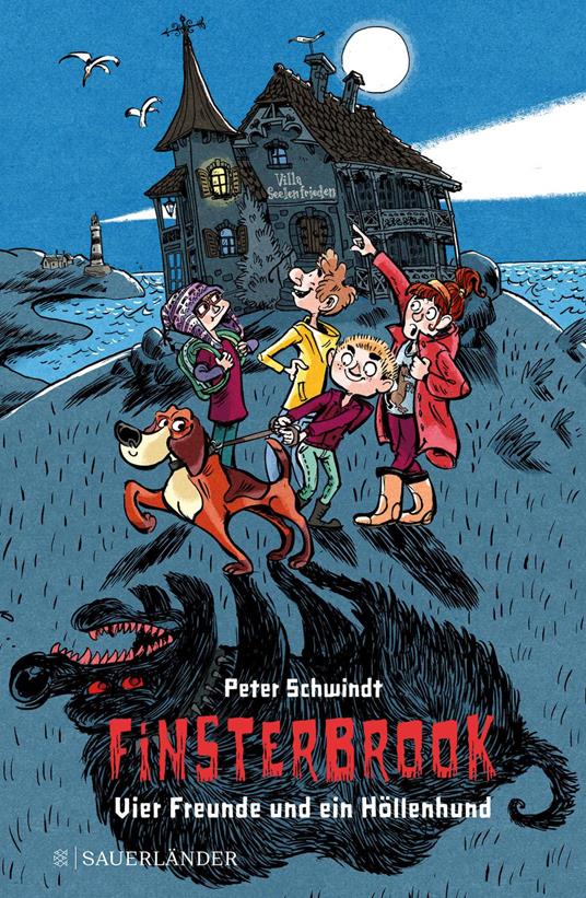 Finsterbrook - Vier Freunde und ein Höllenhund - Peter Schwindt,Alexander von Knorre - ebook