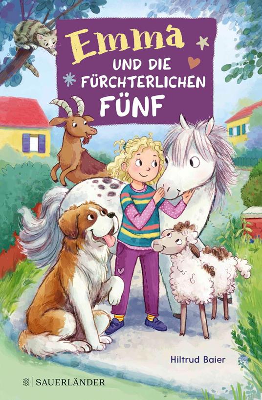 Emma und die Fürchterlichen Fünf - Hiltrud Baier,Cathy Ionescu - ebook