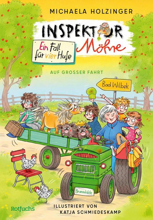 Inspektor Möhre - Ein Fall für vier Hufe: Auf großer Fahrt - Michaela Holzinger,Katja Schmiedeskamp - ebook