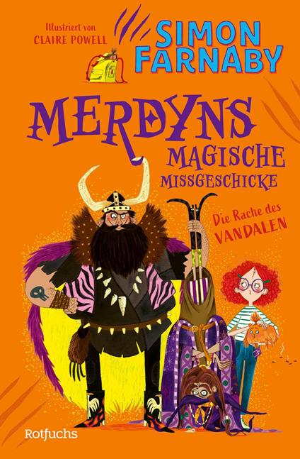 Merdyns magische Missgeschicke - Die Rache des Vandalen - Simon Farnaby,Claire Powell,Mareike Weber - ebook