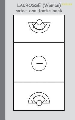 Lacrosse (Women) 2 in 1 Tacticboard and Training Workbook: Tactics/strategies/drills for trainer/coaches, notebook, training, exercise, exercises, drills, practice, exercise course, tutorial, winning strategy, technique, sport club, play moves, coaching in - Theo Von Taane - cover