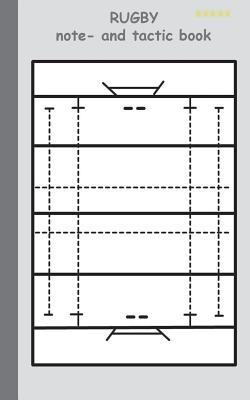 Rugby 2 in 1 Tacticboard and Training Workbook: Tactics/strategies/drills for trainer/coaches, notebook, training, exercise, exercises, drills, practice, exercise course, tutorial, winning strategy, technique, sport club, play moves, coaching instruction, - Theo Von Taane - cover