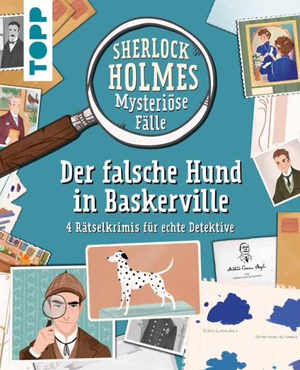 Sherlock Holmes - Mysteriöse Fälle: Der falsche Hund in Baskerville - Sally Morgan,Federica Frenna,Scriptorium GbR - ebook