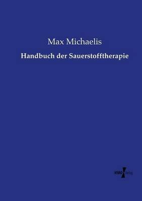 Handbuch der Sauerstofftherapie - Max Michaelis - cover