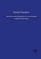 Bausteine zu einem Woerterbuch der sinnverwandten Ausdrucke im Deutschen