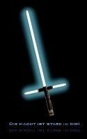 Die Macht ist stark in dir! (Notizbuch): Notizbuch, Einschreibbuch; Notebook, tablet, notes, Notizen, kein Star Wars Buch, light sword, Lichtschwert, sword, dark power, dunkle Macht, zur Aufnahme/Speicherung von Informationen die man nicht vergessen möchte - Theo Von Taane - cover