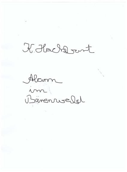 Alarm im Bärenwald - Karin Hackbart - ebook