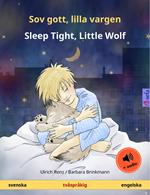 Sov gott, lilla vargen – Sleep Tight, Little Wolf (svenska – engelska)