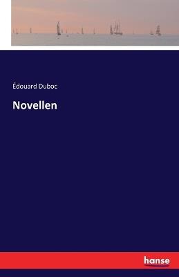 Novellen - Édouard Duboc - cover