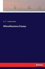 Miscellaneous Essays