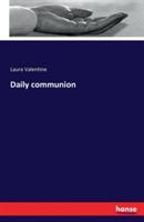 Daily communion - Laura Valentine - cover