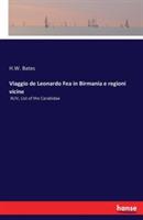Viaggio de Leonardo Fea in Birmania e regioni vicine: XLIV, List of the Carabidae - H W Bates - cover