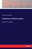 Collection of british authors: Vol. 537 - Lavinia - Bernhard Tauchnitz - cover