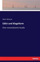 Edict und Klageform: Eine romanistische Studie