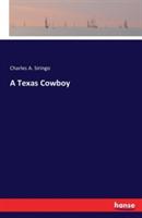 A Texas Cowboy - Charles a Siringo - cover