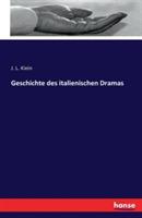 Geschichte des italienischen Dramas - J L Klein - cover