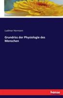 Grundriss der Physiologie des Menschen - Ludimar Hermann - cover