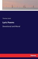 Lyric Poems: Devotional and Moral - Thomas Scott - cover