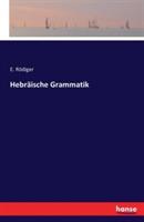 Hebraische Grammatik - E Roediger - cover