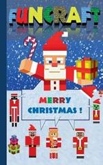 Funcraft - Merry Christmas to all Minecraft Fans! (unofficial Notebook): Notebook and gift card in one piece, with dedication page, notepad, tablet, scratch pad, christmas, easter, birthday, present, pad, gift booklet, grammar school, education, pupil, chi