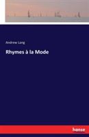 Rhymes à la Mode - Andrew Lang - cover
