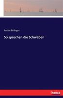 So sprechen die Schwaben - cover