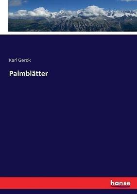 Palmblätter - Karl Gerok - cover