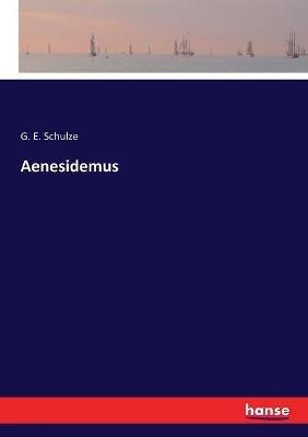 Aenesidemus - G E Schulze - cover