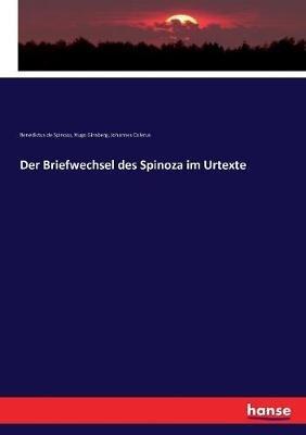 Der Briefwechsel des Spinoza im Urtexte - Benedictus De Spinoza,Hugo Ginsberg,Johannes Colerus - cover