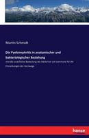 Die Pyelonephritis in anatomischer und bakteriologischer Beziehung: und die ursächliche Bedeutung des Bacterium coli commune für die Erkrankungen der Harnwege - Martin Schmidt - cover