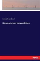 Die deutschen Universitäten - Heinrich Von Sybel - cover