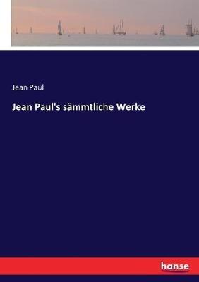 Jean Paul's sämmtliche Werke - Jean Paul - cover
