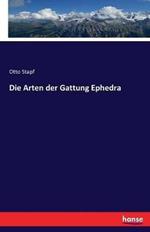 Die Arten der Gattung Ephedra