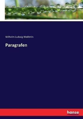 Paragrafen - Wilhelm Ludwig Wekhrlin - cover