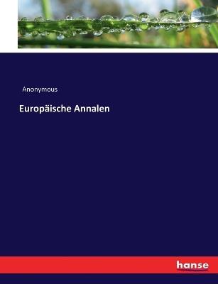Europäische Annalen - Anonymous - cover
