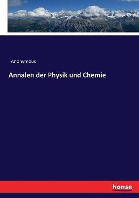 Annalen der Physik und Chemie - Anonymous - cover