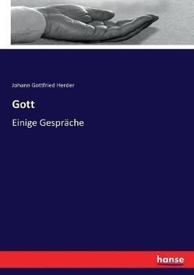 Gott: Einige Gesprache - Johann Gottfried Herder - cover